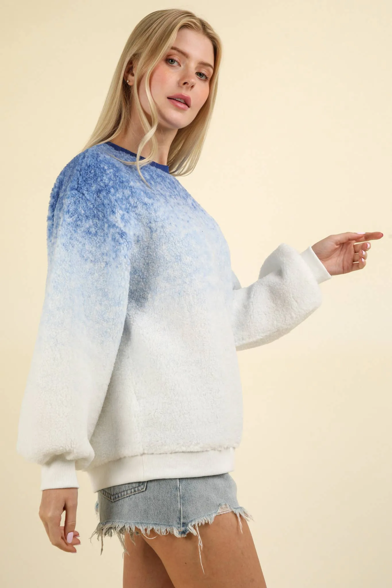 Cozy Ombre’ Sweatshirt - Very J