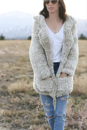 Crochet Kit - Faux Fur Coat