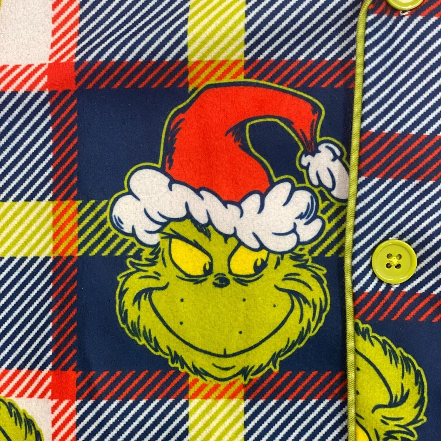 Dr. Seuss The Grinch Pajamas 2-Piece Matching Set - Cozy Christmas PJs Loungewear for Toddlers & Big Kids Boys Girls
