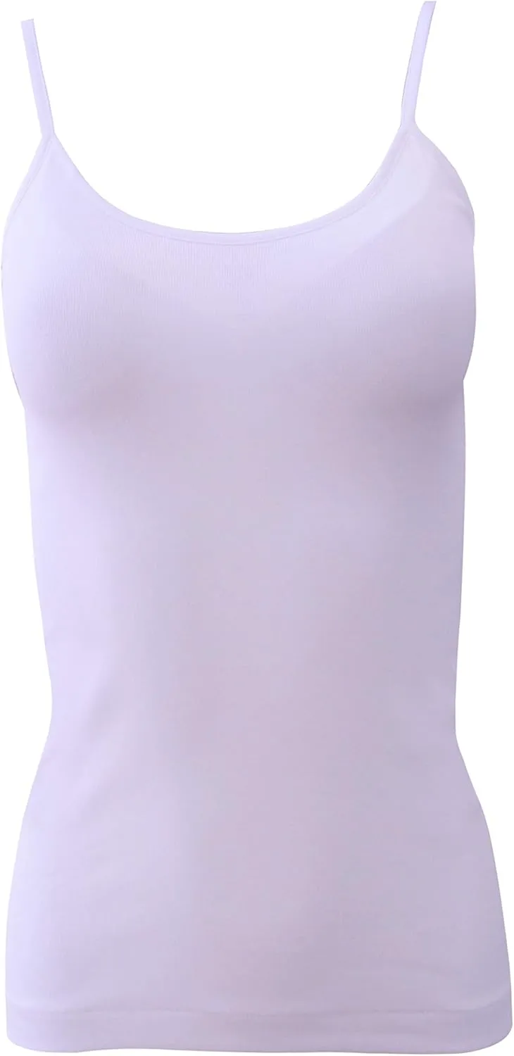 EGI  Luxury 100% "Filo di Scozia Cotton Women's Tank Camisole (S - XXXL). Proudly Made in Italy.