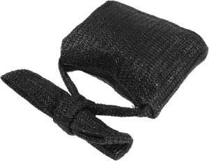 Elegant Bow Handbag Women's Clutch Purse for Wedding Fashionable Woven Bag