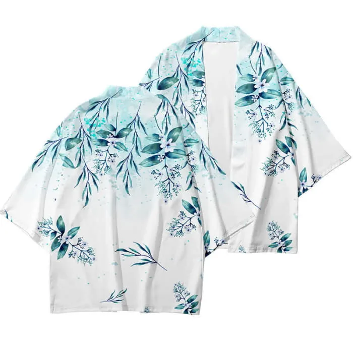 Elegant Floral Print Casual Cardigan Outerwear
