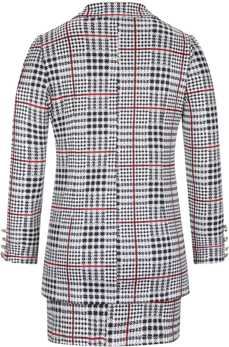 Fashion Business Casual Outfits for Ladies Solid Suits 3 Piece Set Slim Cardigan Blazer Jacket Matching Short Skirts