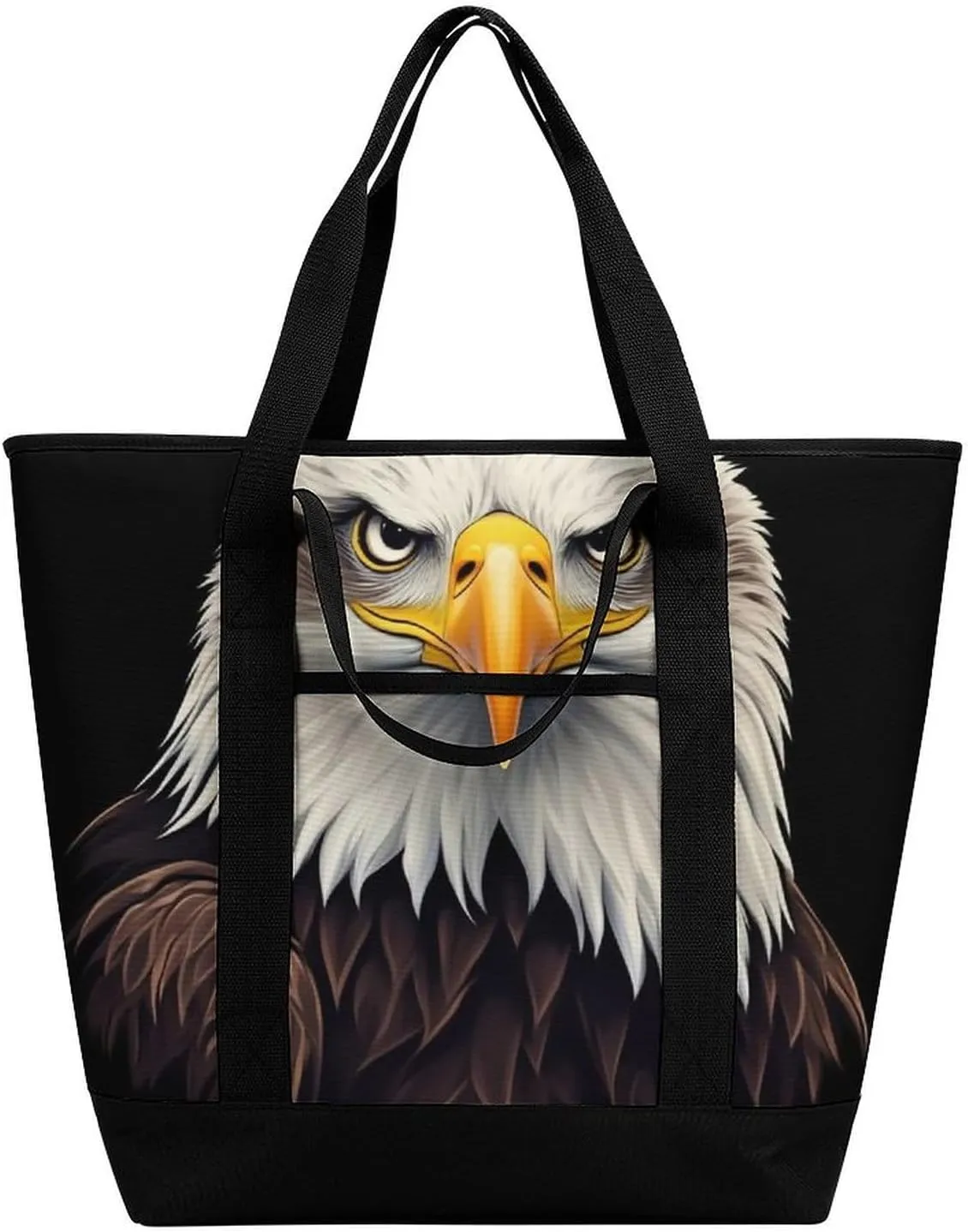 Fashionable Commuter Tote Bag Large Insulated Work Handbag