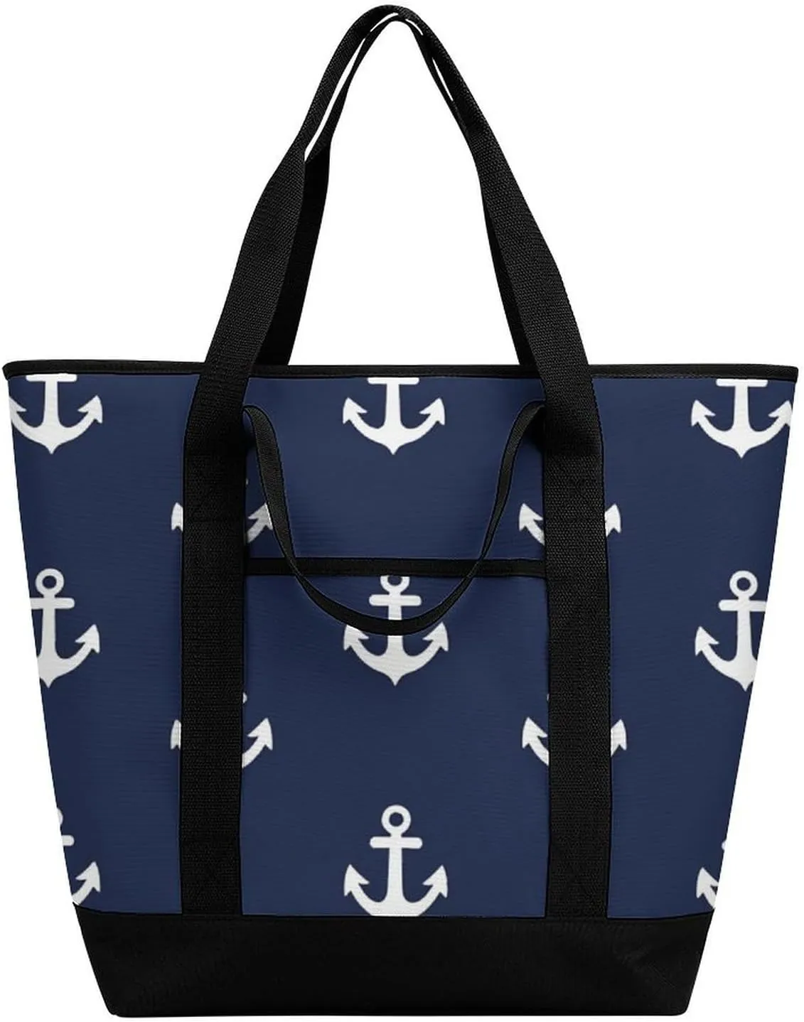 Fashionable Commuter Tote Bag Large Insulated Work Handbag