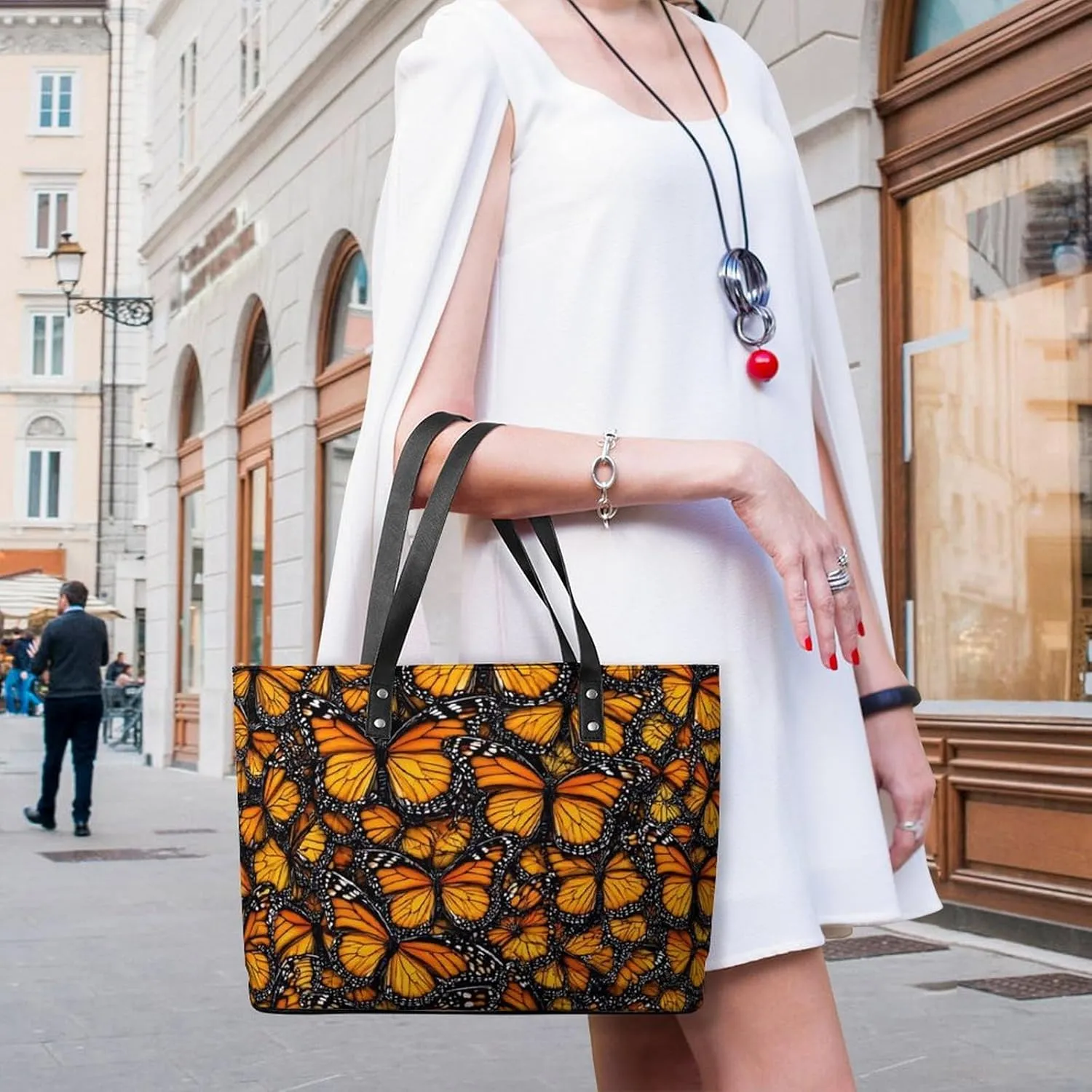 Fashionable Laptop Tote Bag For Women & Men, Large Work Commuter Bag