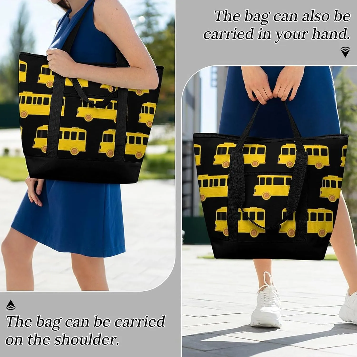 Fashionable Large Thermal Tote Bag Insulated Work/Commute Bag For Women & Men