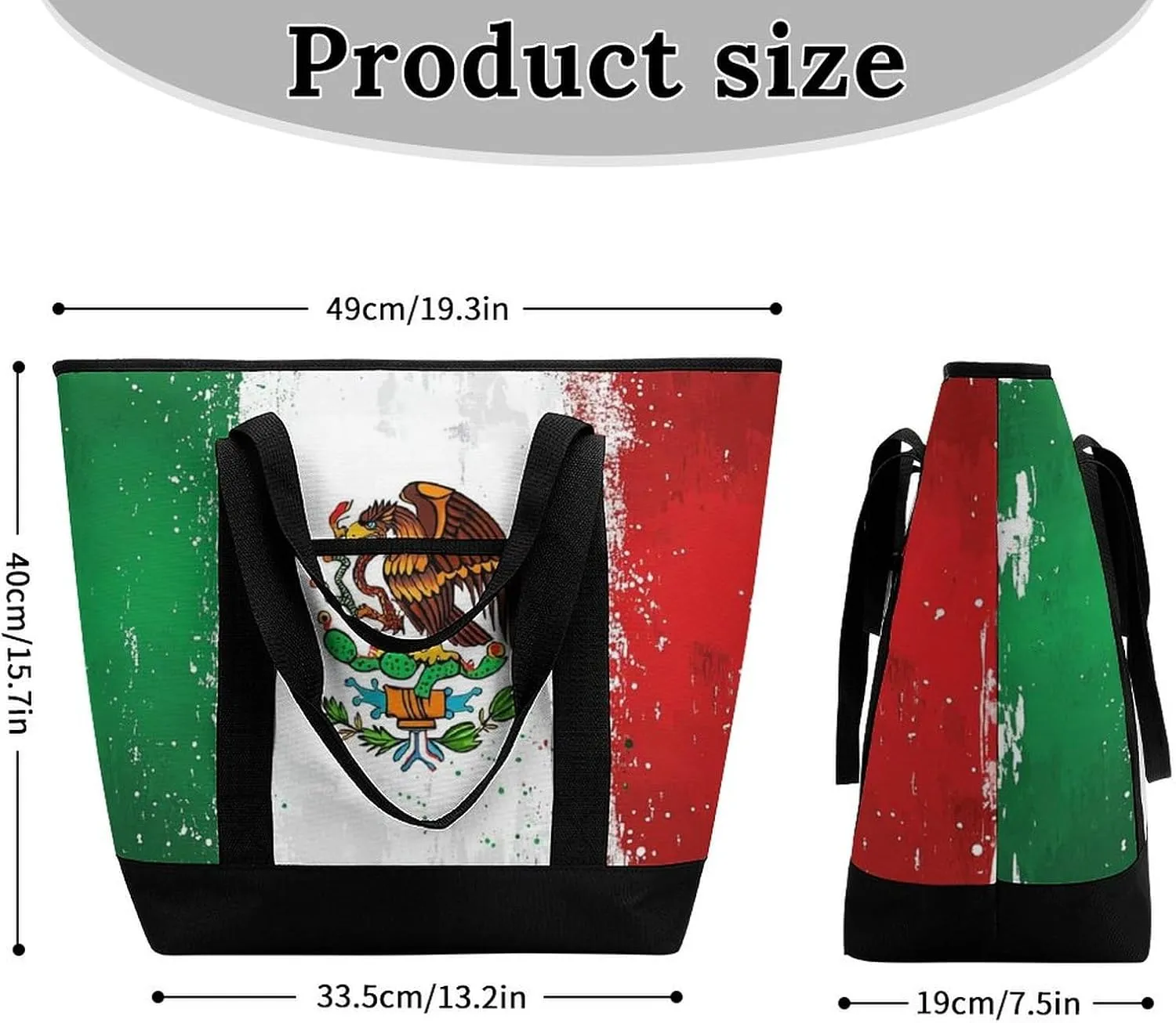 Fashionable Large Thermal Tote Bag Insulated Work/Commute Bag For Women & Men