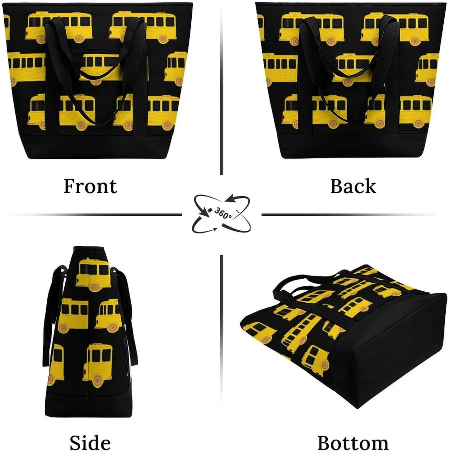 Fashionable Large Thermal Tote Bag Insulated Work/Commute Bag For Women & Men