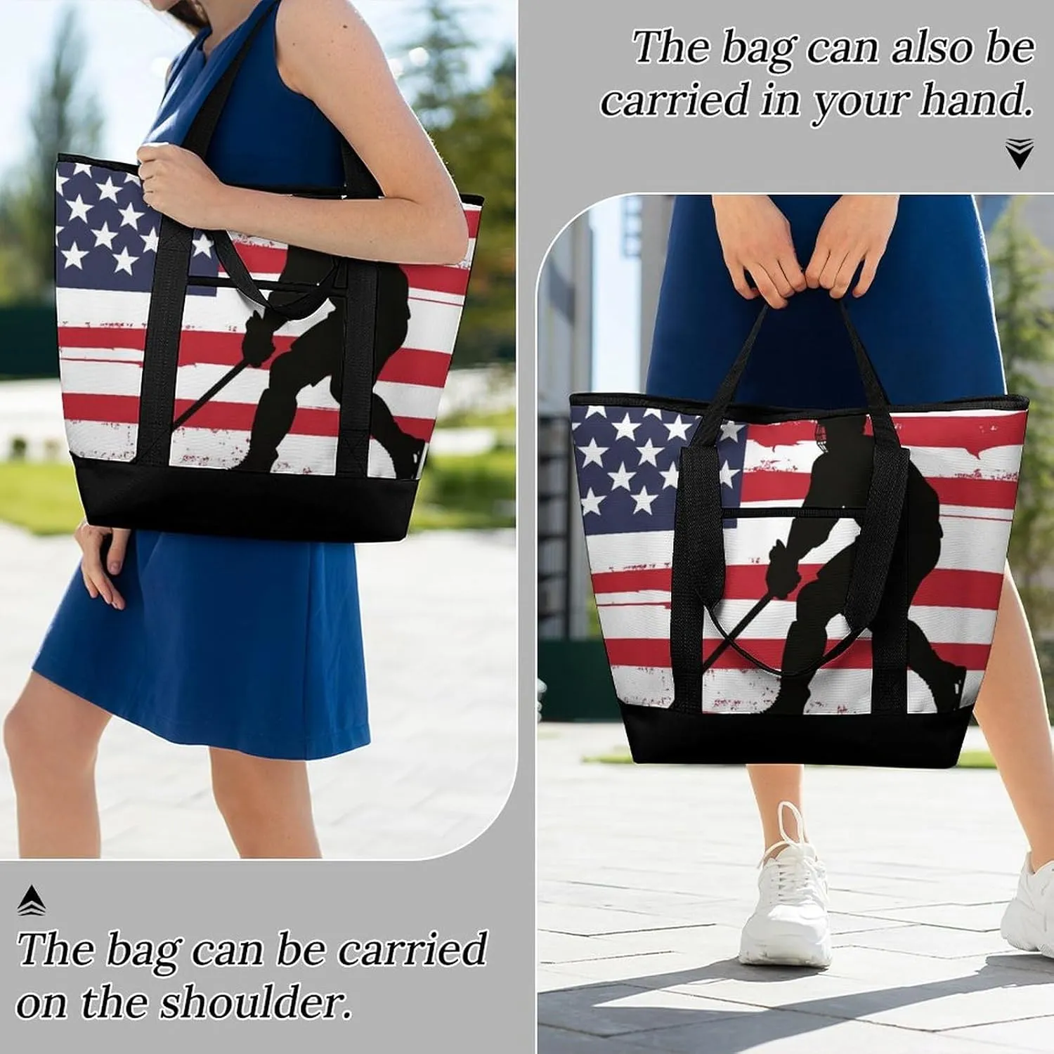 Fashionable Large Thermal Tote Bag Insulated Work/Commute Bag For Women & Men