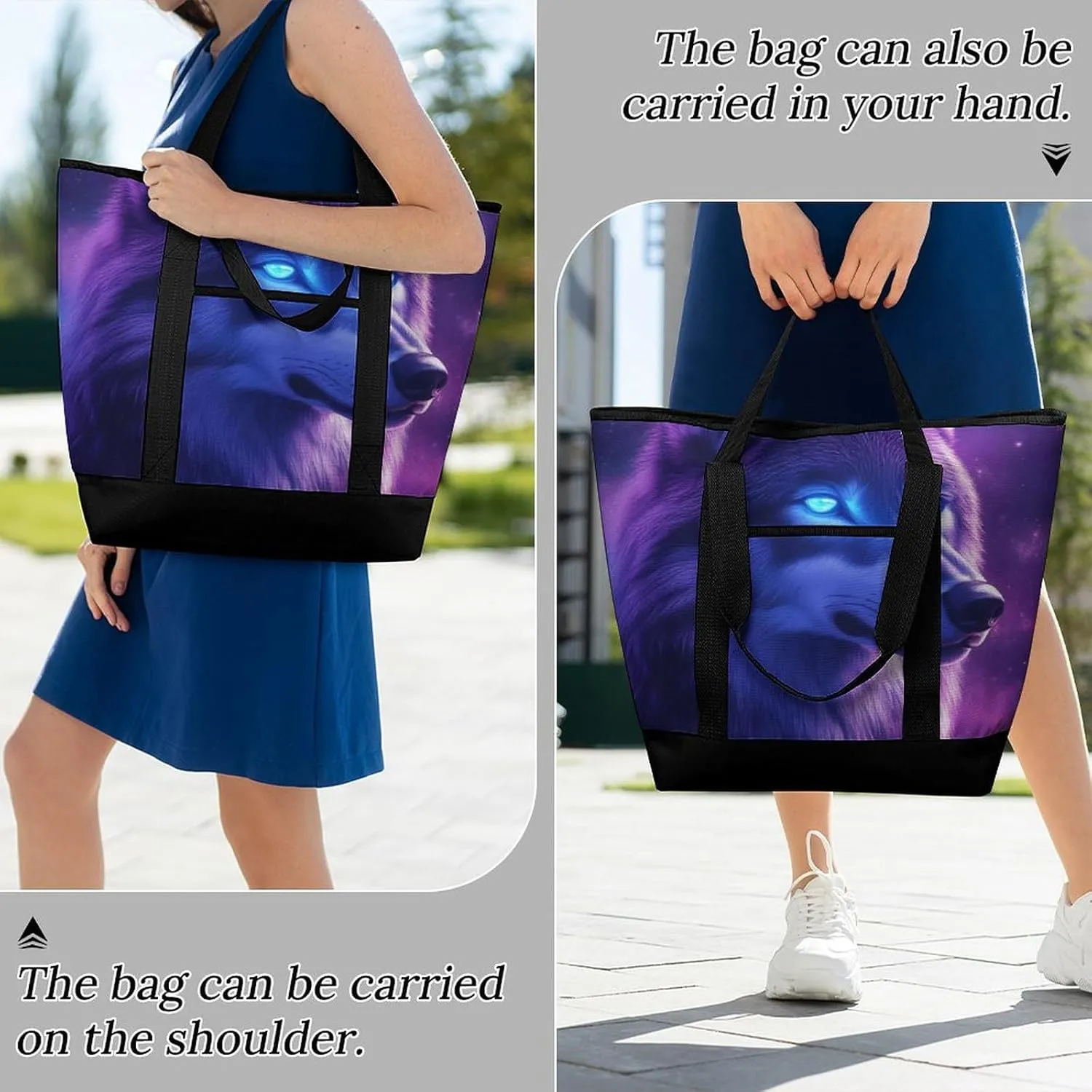 Fashionable Large Thermal Tote Bag Insulated Work/Commute Bag For Women & Men