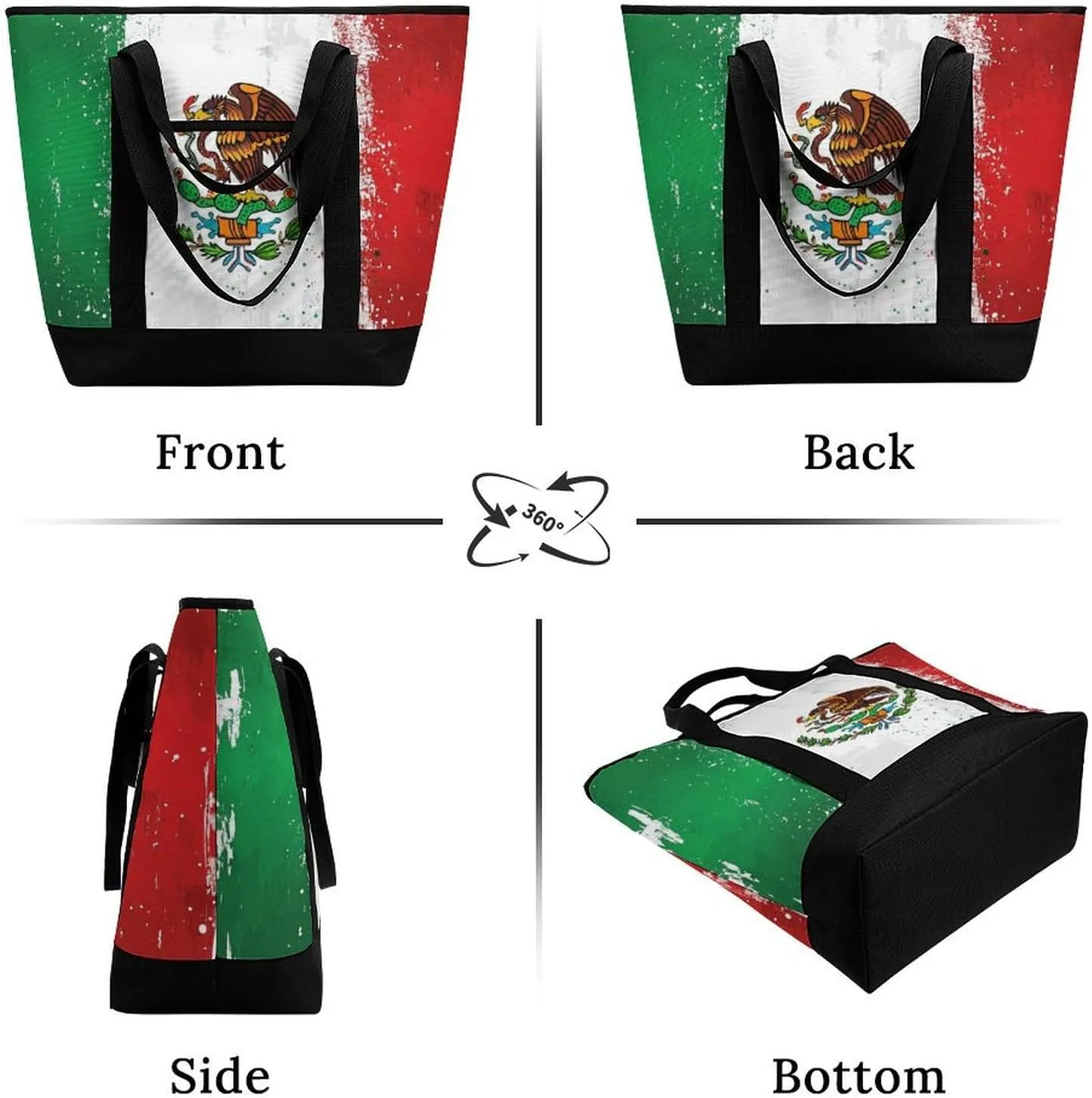 Fashionable Large Thermal Tote Bag Insulated Work/Commute Bag For Women & Men