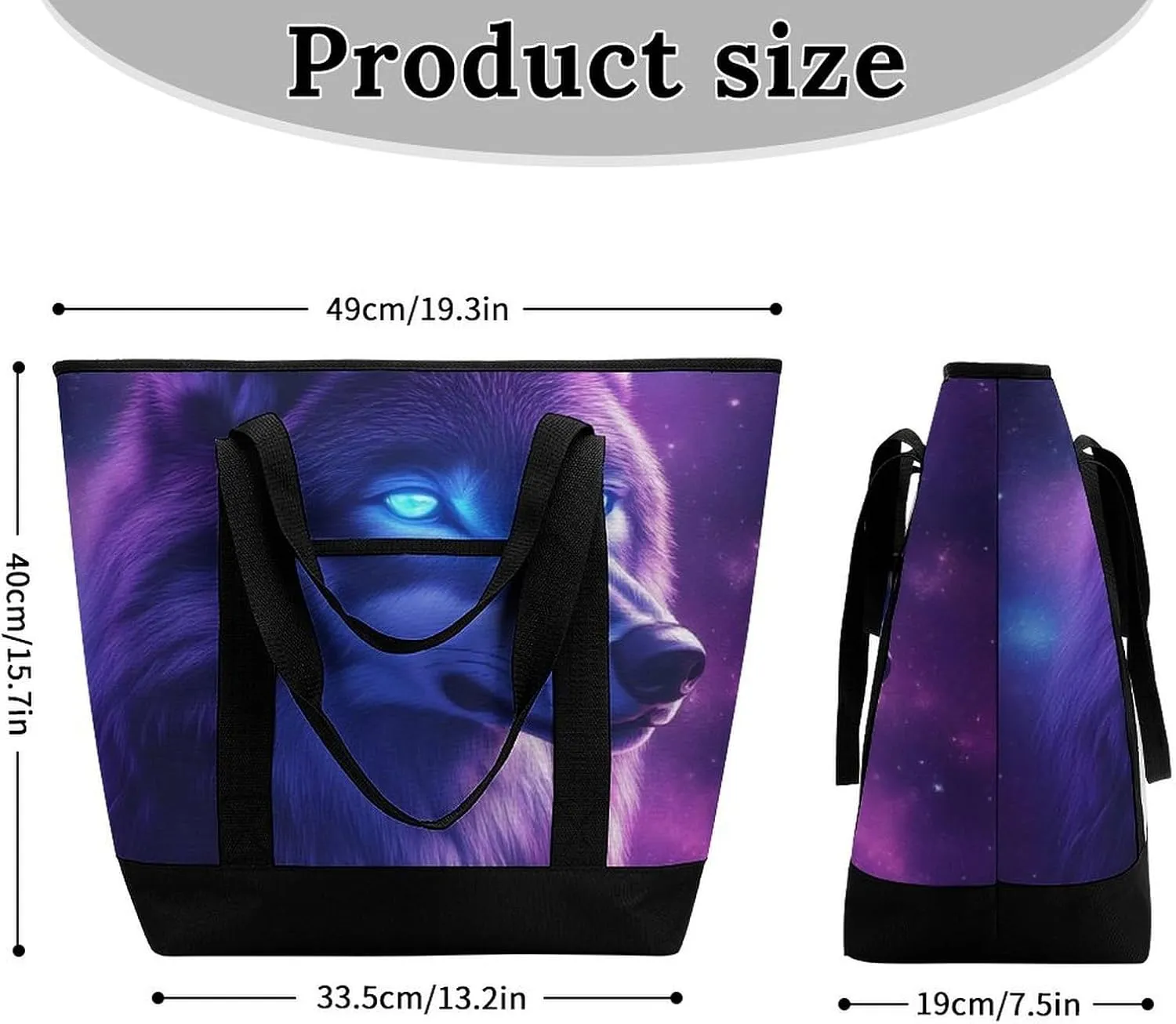 Fashionable Large Thermal Tote Bag Insulated Work/Commute Bag For Women & Men