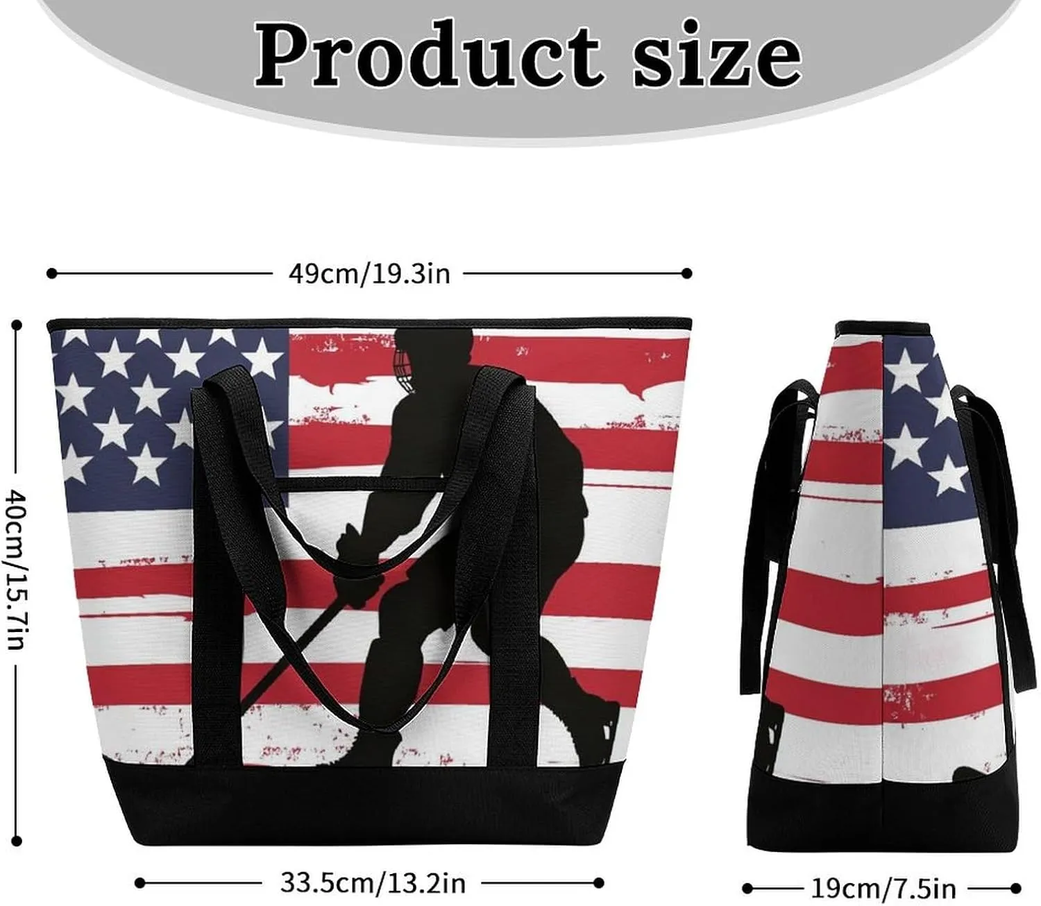 Fashionable Large Thermal Tote Bag Insulated Work/Commute Bag For Women & Men