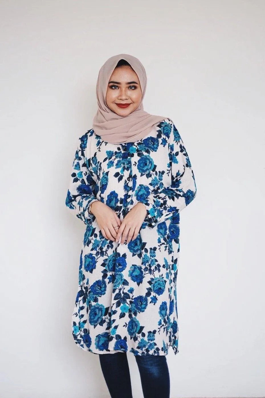 Floral Tunic Tops