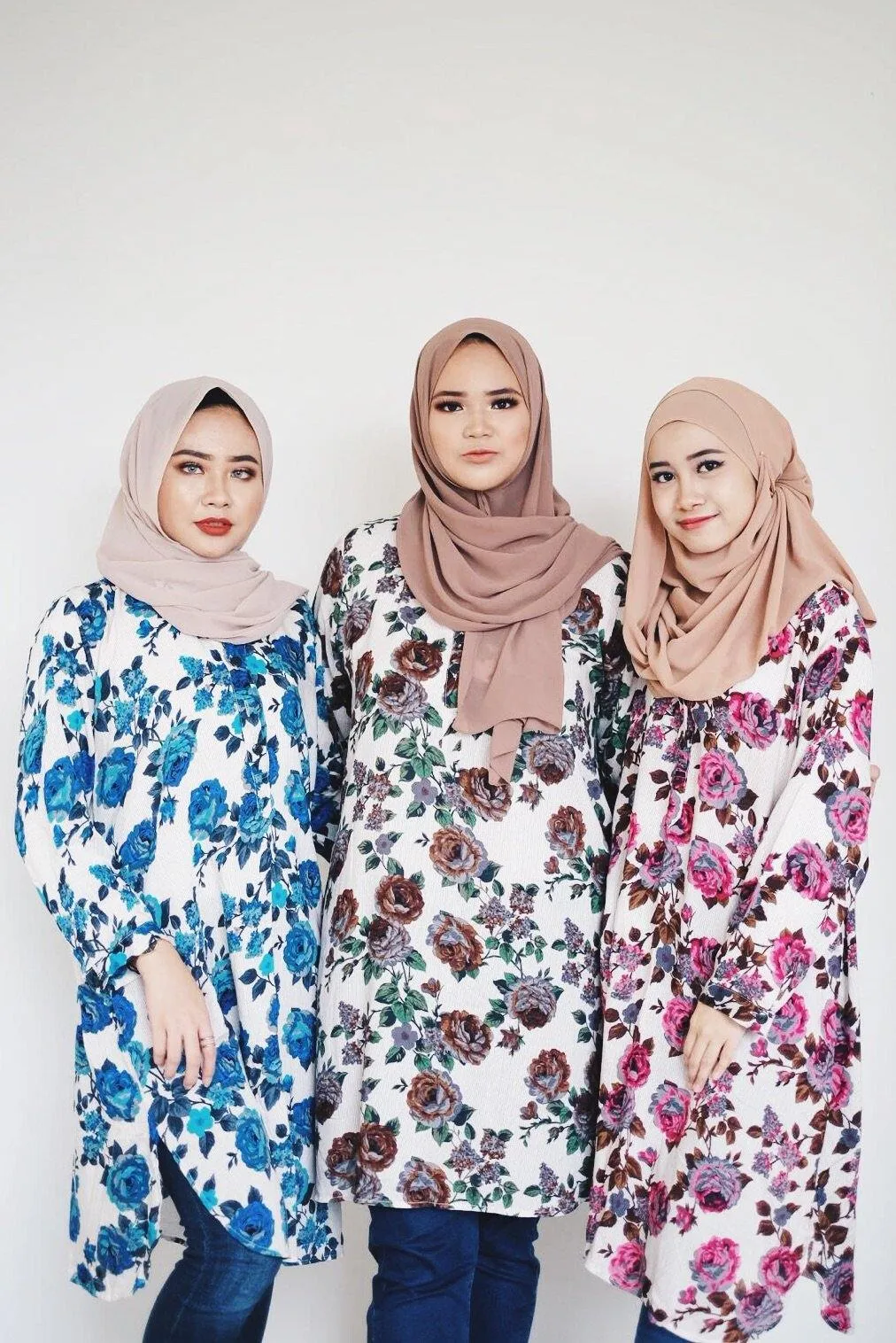 Floral Tunic Tops