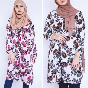 Floral Tunic Tops