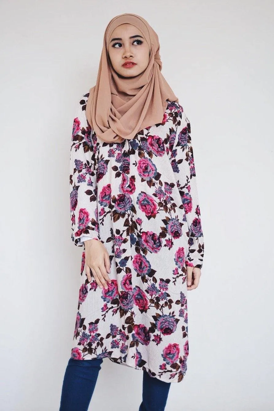 Floral Tunic Tops
