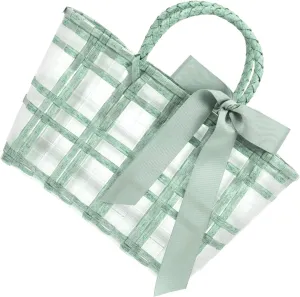 FRCOLOR Capacity Woven Beach Bag for Women Stylish Summer Tote with Comfortable Handle for Outdoor Activities and Travel Beach Storage