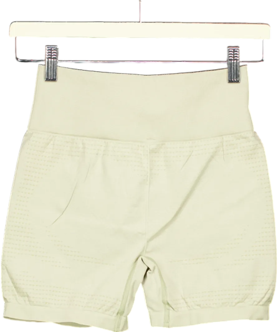 gymshark Green High Waist Seamless Shorts UK XS