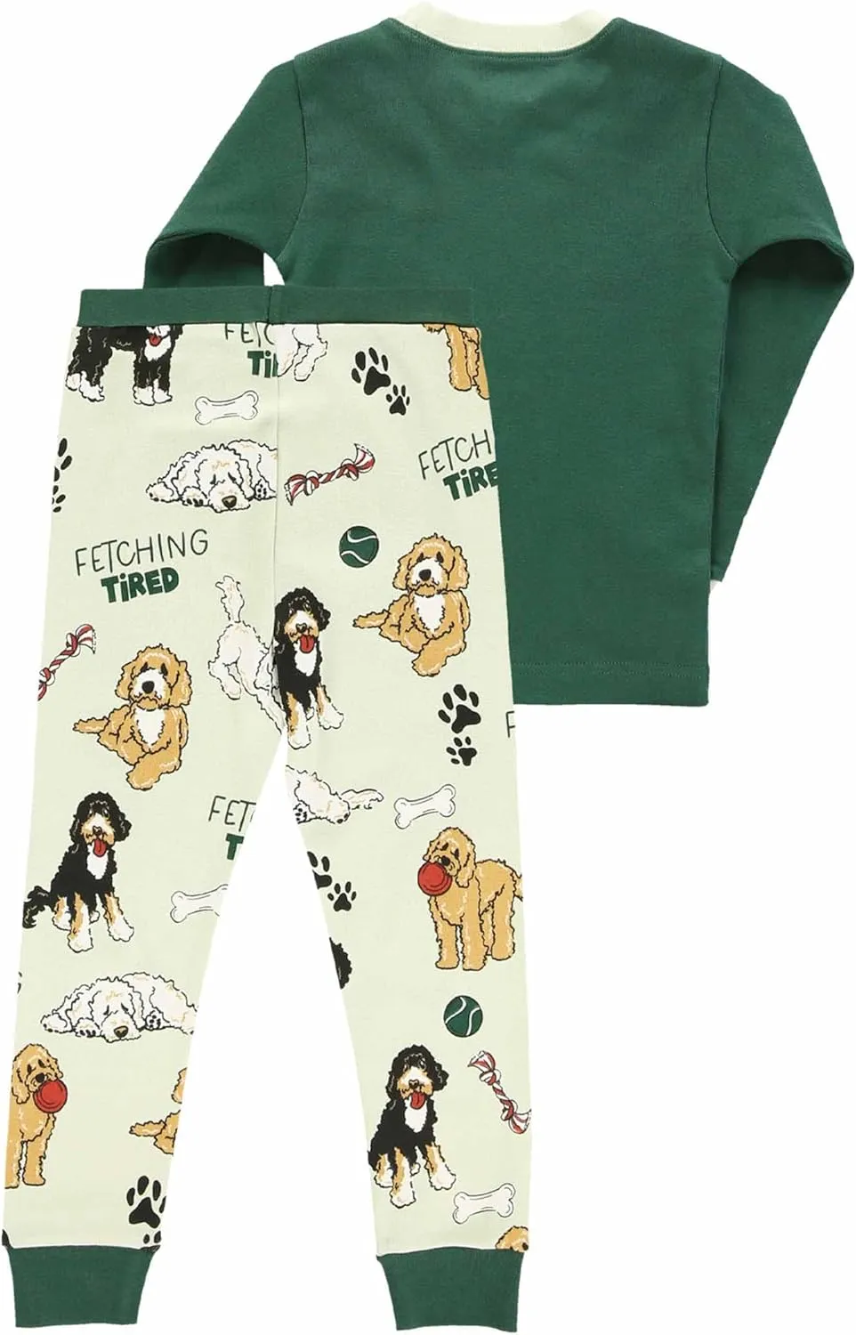 Lazy One Warm Long-Sleeve PJ Sets for Girls and Boys, Funny Animal Kids' Pajama Sets, Cozy, Comfy