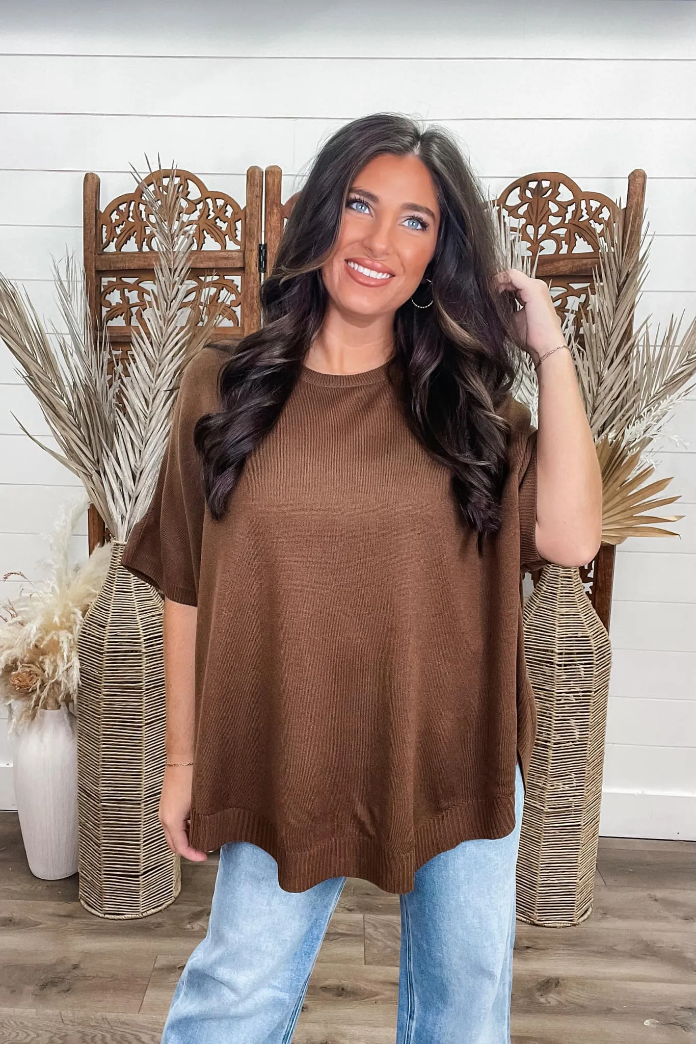 Let Me Get That Top - BROWN