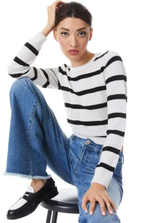 Luna Striped Crew