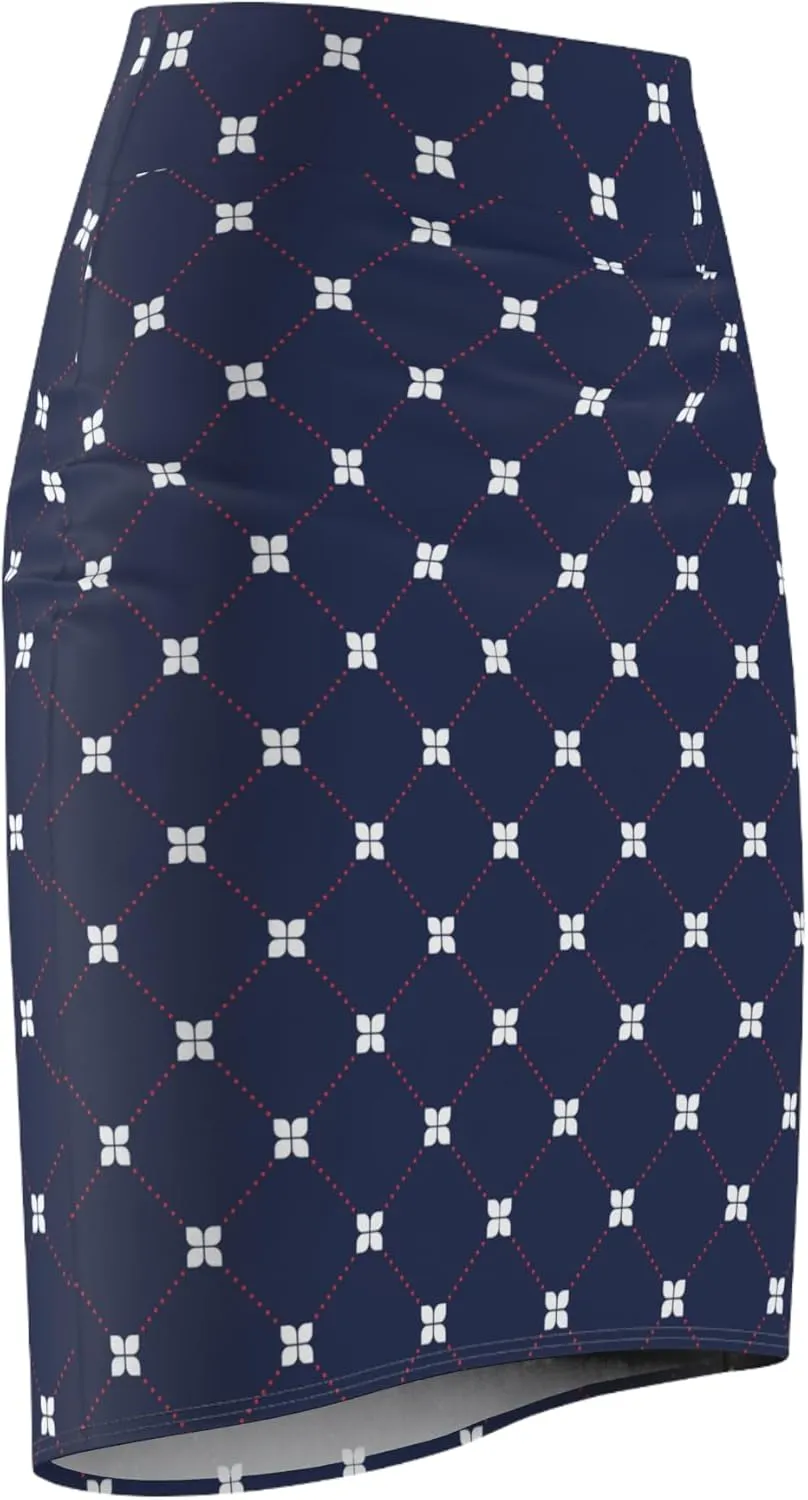 Luxury Women's Pencil Skirt - Elegant Office Wear, Stylish Formal Attire