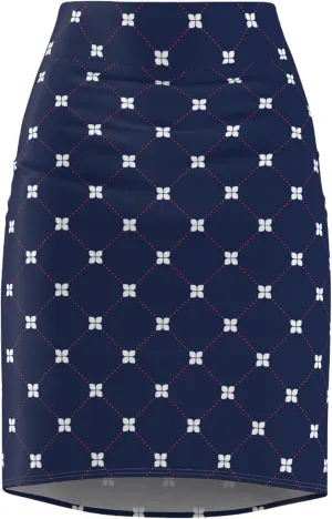 Luxury Women's Pencil Skirt - Elegant Office Wear, Stylish Formal Attire
