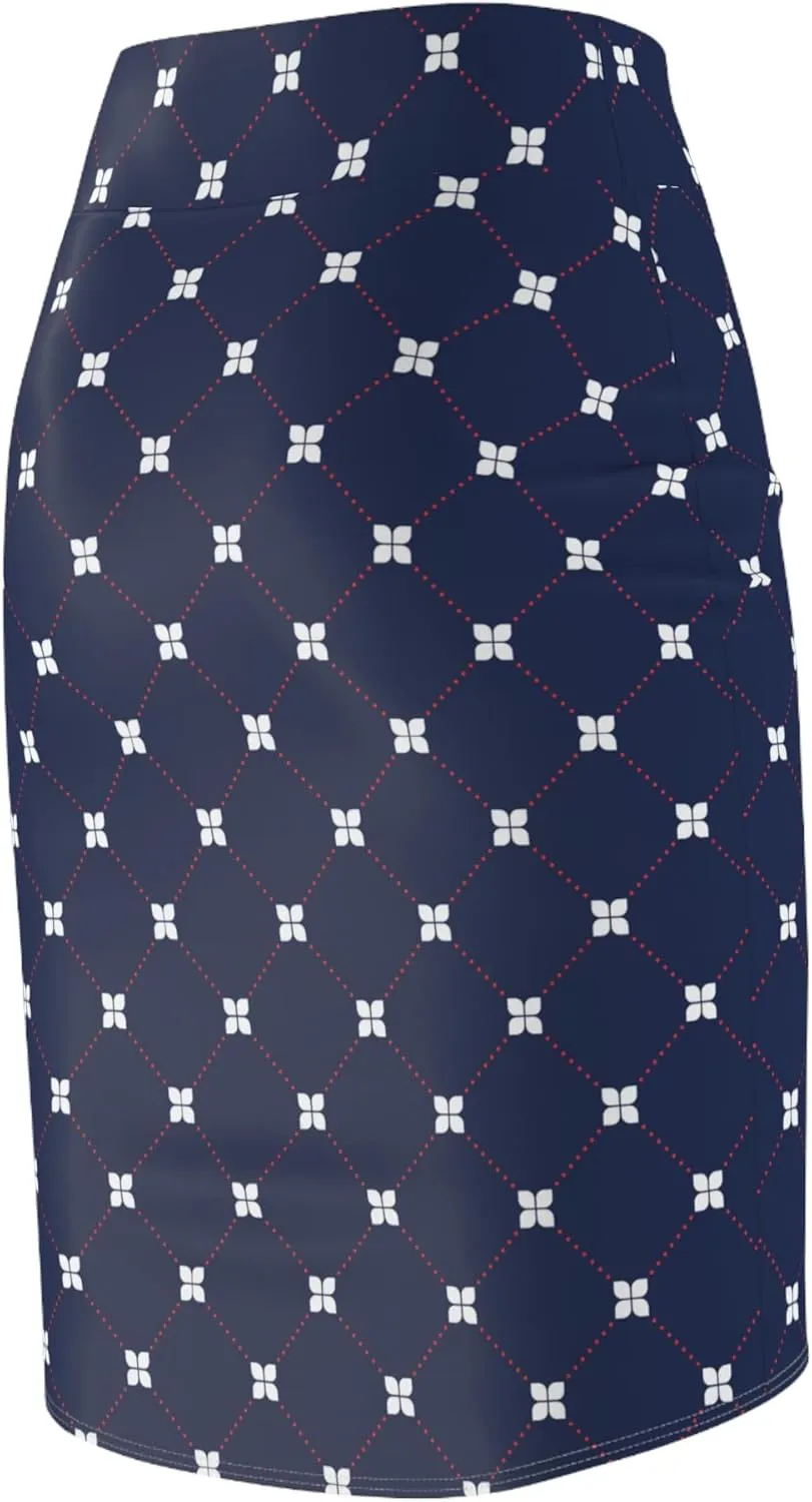 Luxury Women's Pencil Skirt - Elegant Office Wear, Stylish Formal Attire
