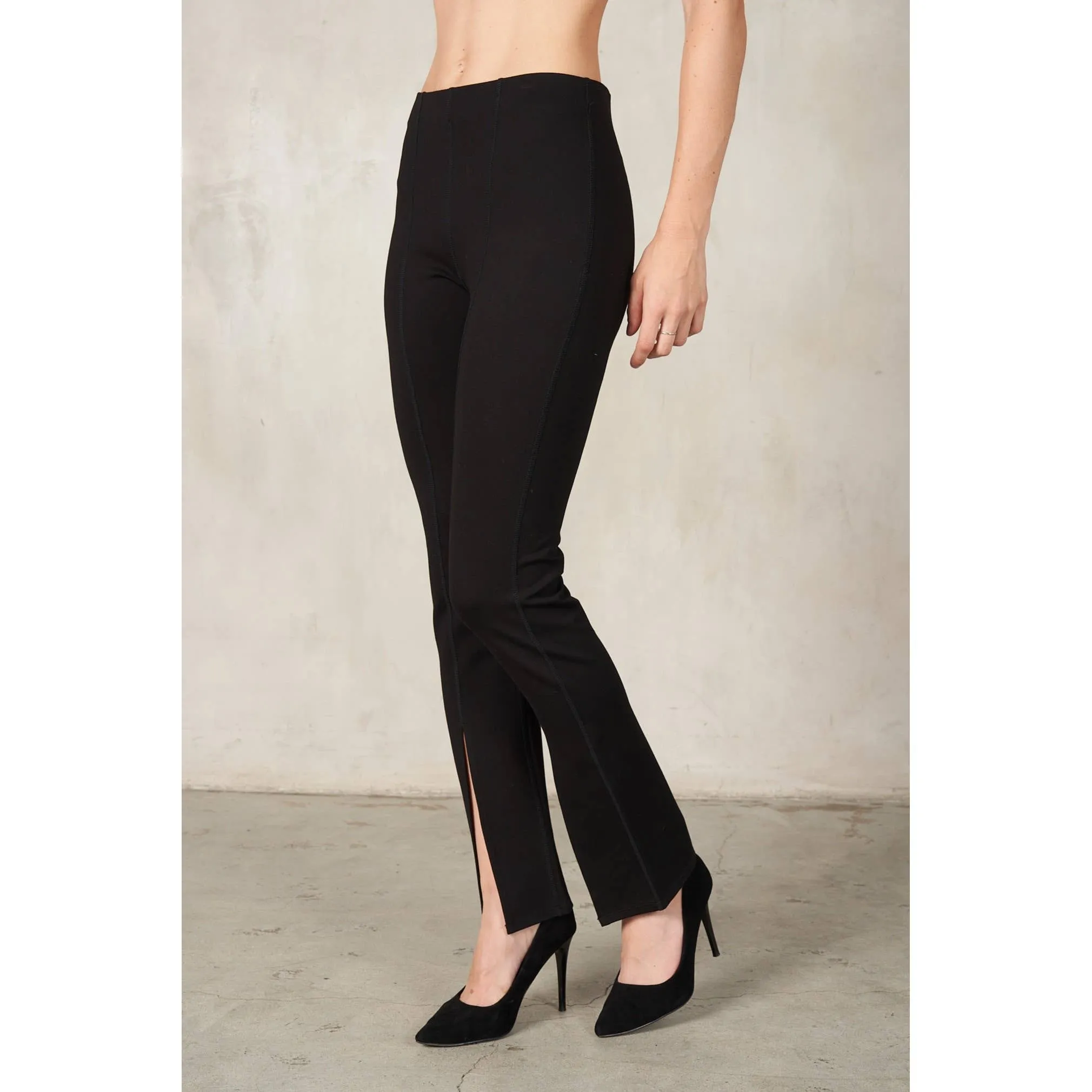 Maronie Slit Cut Leggings