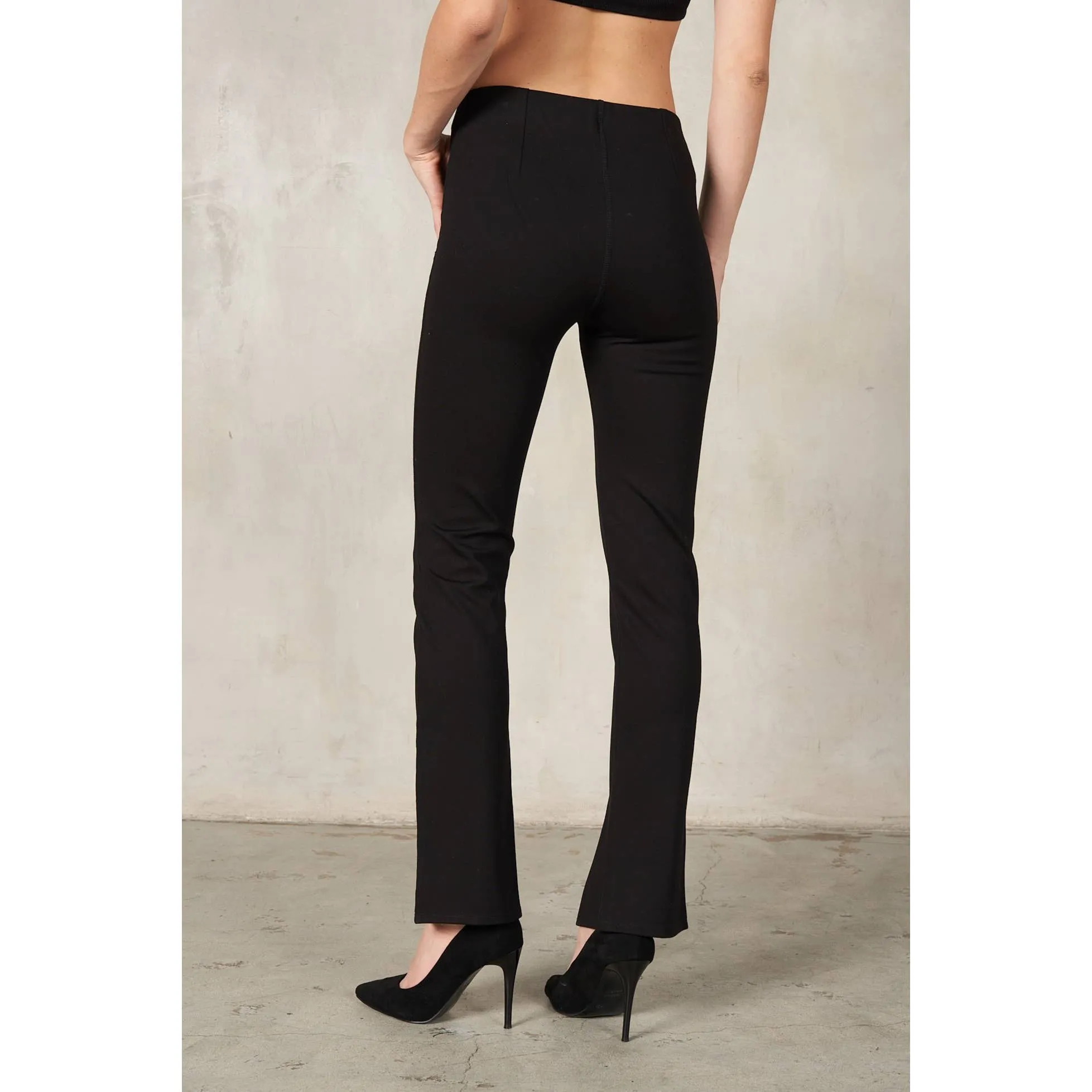Maronie Slit Cut Leggings