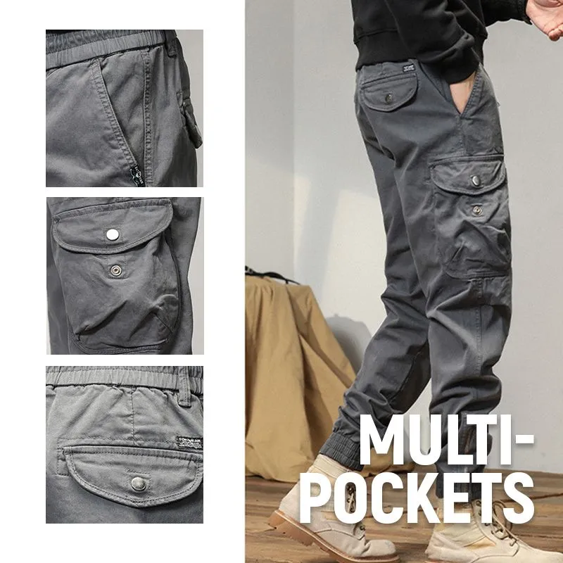 💥Men’s Fashionable Thickened Cargo Outdoor Pants💥