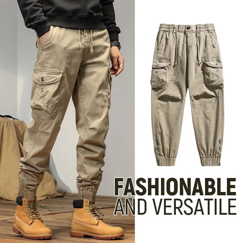 💥Men’s Fashionable Thickened Cargo Outdoor Pants💥