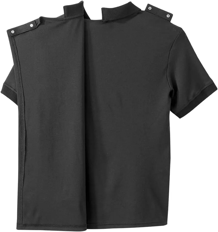 Mens Handsome Adaptive Polo Shirt Tops