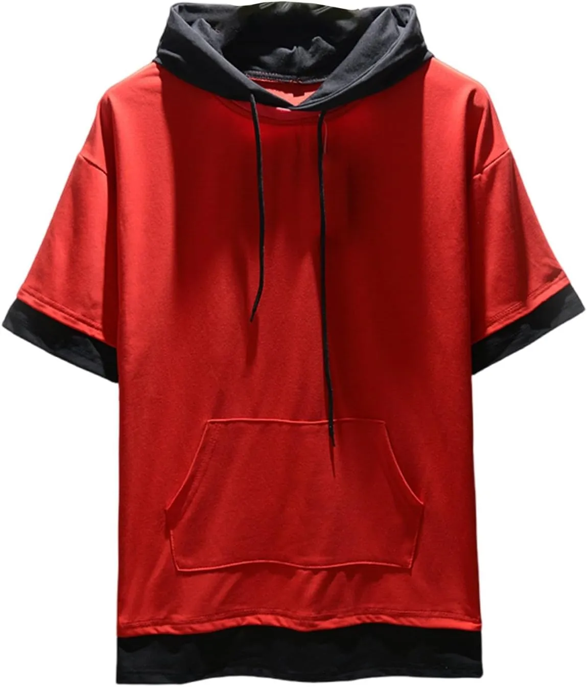 Mens Stylish Workout Tops Cool Quick-Dry Shirt Relaxed Fit Graphic Short Sleeve Summer Daily Tees