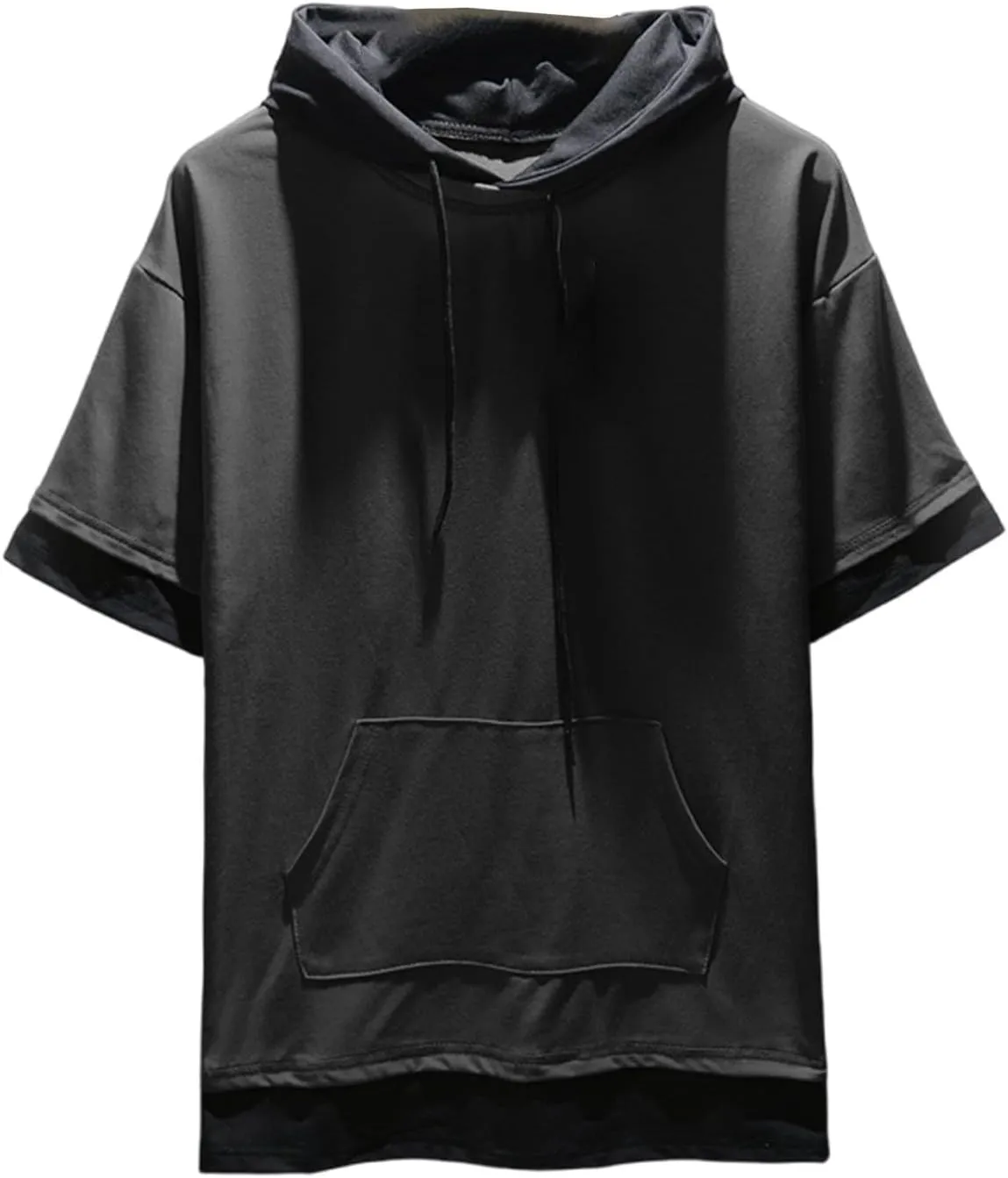 Mens Stylish Workout Tops Cool Quick-Dry Shirt Relaxed Fit Graphic Short Sleeve Summer Daily Tees