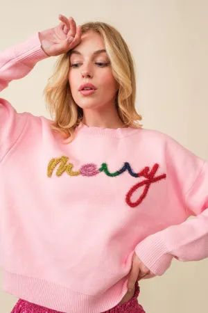 Merry Christmas Baby Sweater