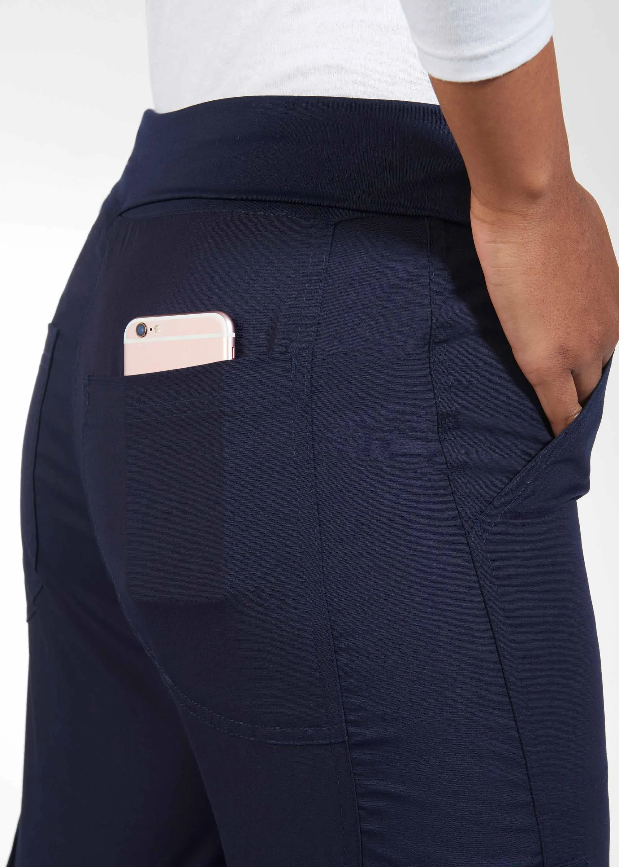MOBB Clearance Flex Waist Scrub Pant Petite
