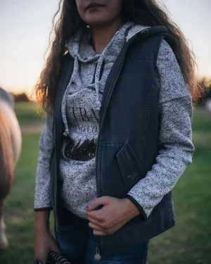 Outback Womens Heidi Vest Nickel Grey