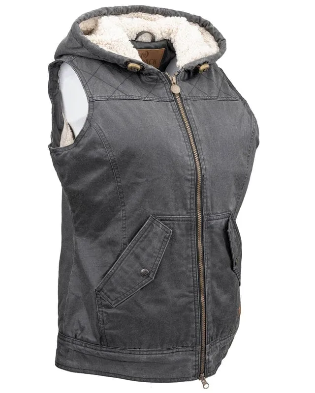 Outback Womens Heidi Vest Nickel Grey