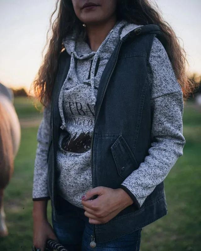Outback Womens Heidi Vest Nickel Grey