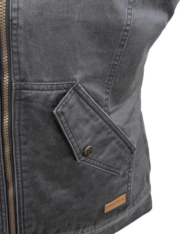 Outback Womens Heidi Vest Nickel Grey