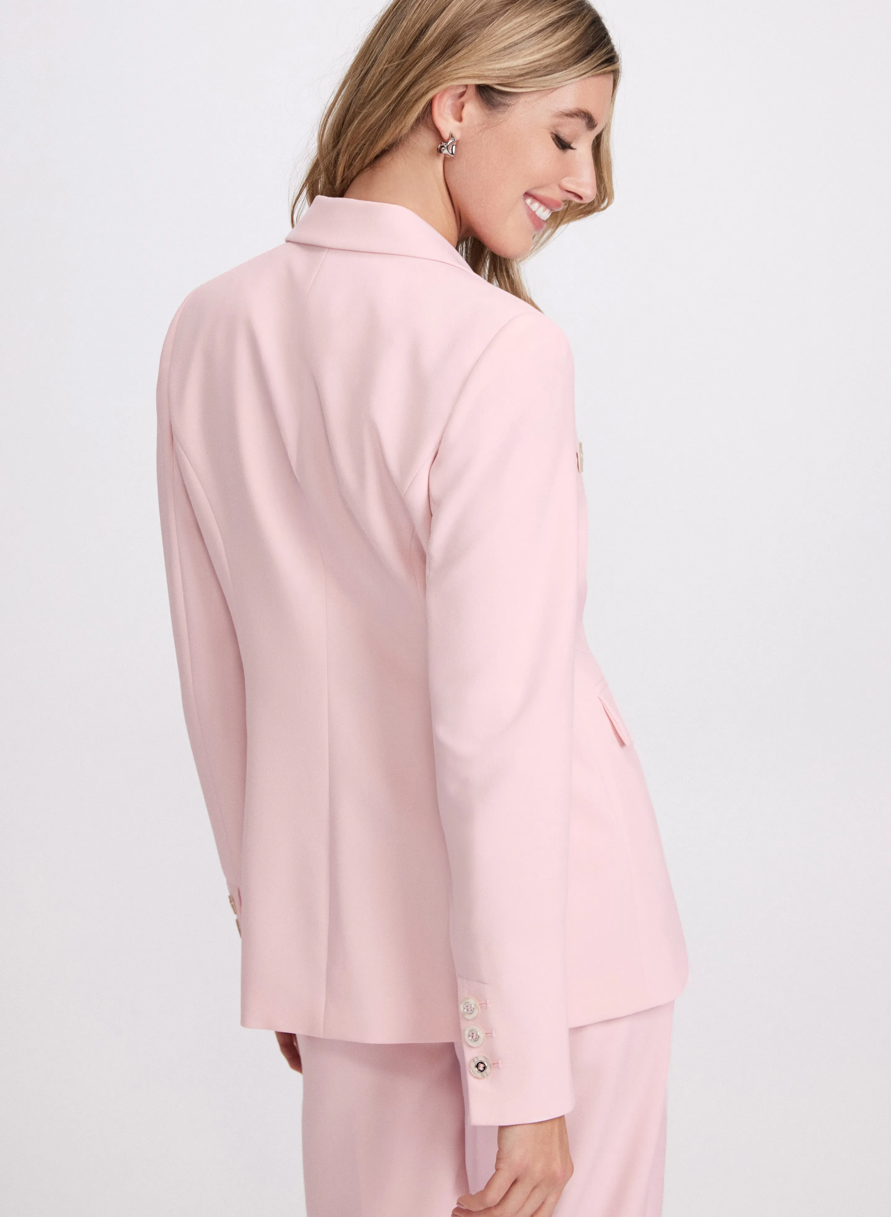 Peaked Lapel Blazer