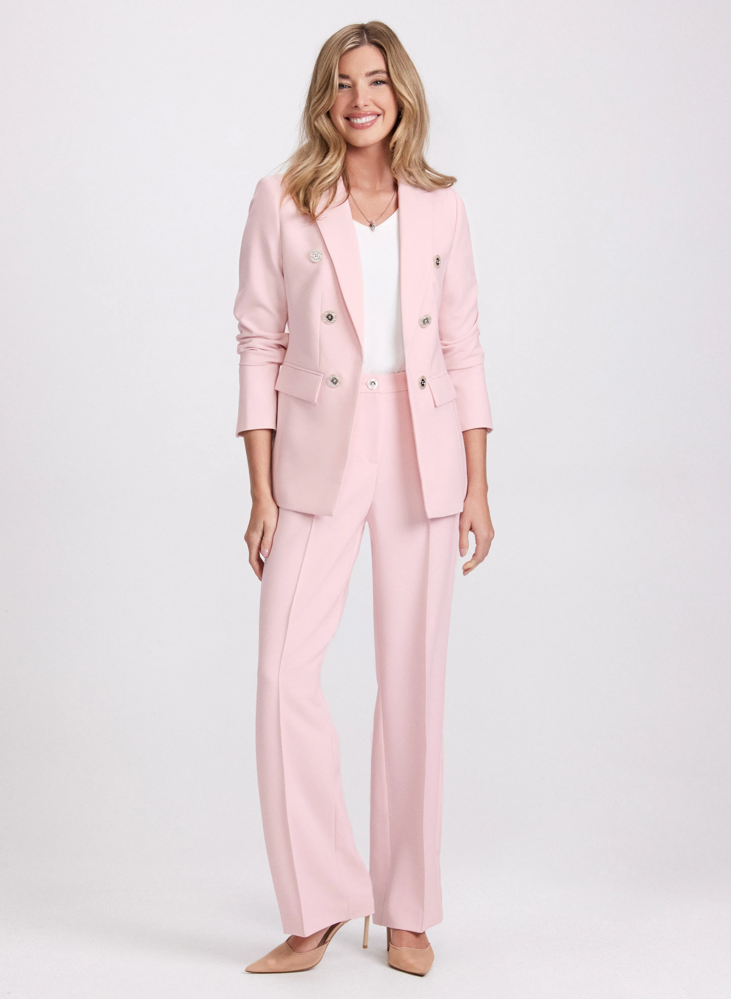 Peaked Lapel Blazer