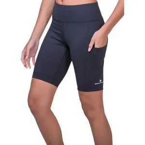 Ronhill Womens Tech Stretch Short Black/Bright White