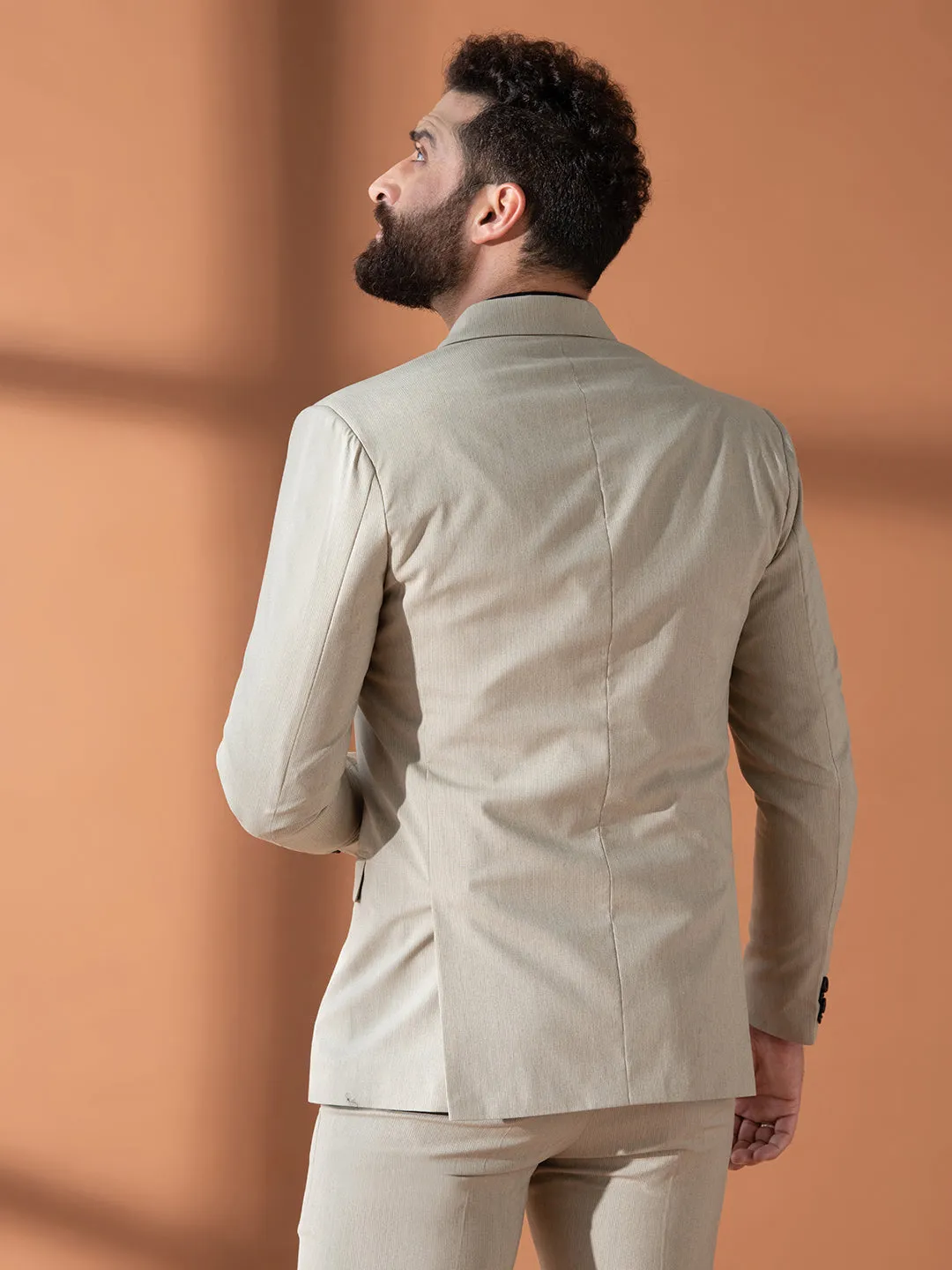 Second Skin Striped Blazer
