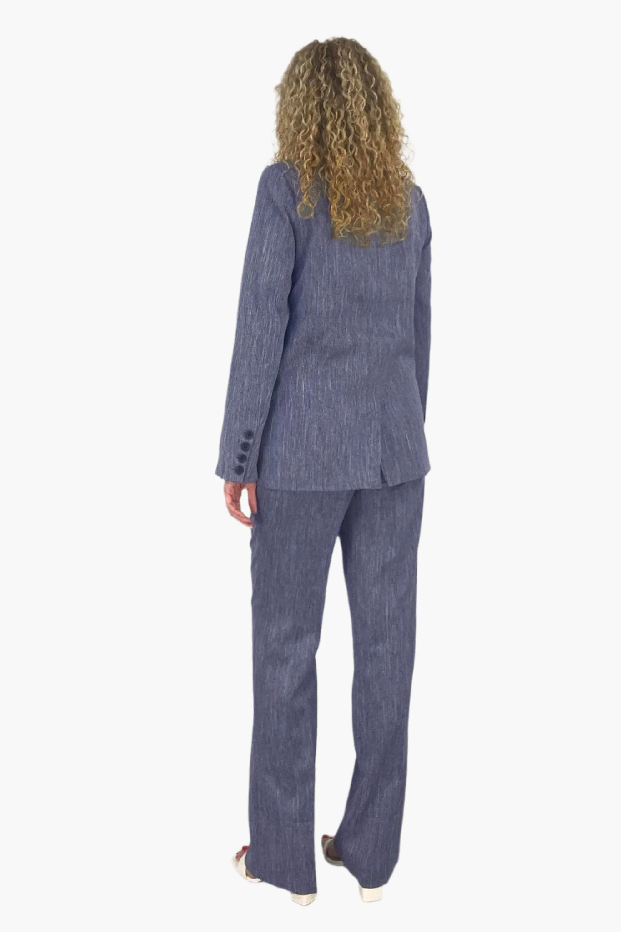Signature Tall Jet Blue Blazer