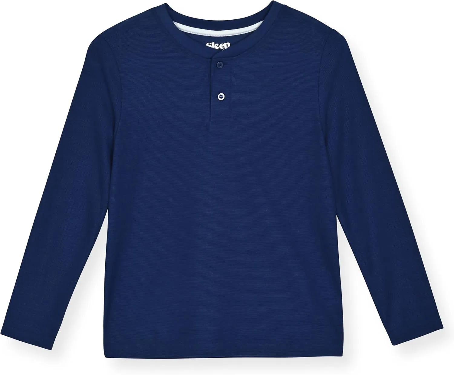 Sleep On It 4 Piece Boys Pajama Sets - Cozy Waffle Knit and Henley Tops with Matching Plaid Sleep Pants