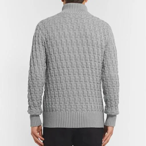 Stark Textured-Knit Cardigan